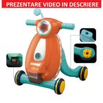 Jucarii, Copii si Bebe - Carucioare si articole de transport - Premergatoare - Antemergator cu sunete si lumini WePro Store, panou de control, joc cu mingea, viteza reglabila, Portocaliu, 12 luni + - Infinity.ro