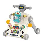 Jucarii, Copii si Bebe - Carucioare si articole de transport - Premergatoare - Antemergator Cu Centru De Activitati Multifunctional 3 In 1 WePro Store, Mod Anti-Rasturnare, Lumini, Sunete, Gri, 6+ - Infinity.ro