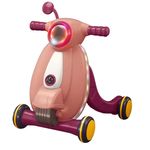 Jucarii, Copii si Bebe - Carucioare si articole de transport - Premergatoare - Antemergator cu sunete si lumini WePro Store, panou de control, joc cu mingea, viteza reglabila, Violet, 12 luni + - Infinity.ro