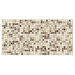 Casa si Gradina - Gradina si terasa - Garduri, panouri si accesorii - Panou decorativ PVC, marmura bej, 98x48x0.3 cm - Infinity.ro