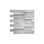 Casa si Gradina - Gradina si terasa - Garduri, panouri si accesorii - Panou decorativ PVC, stejar alb , 98x48x0.3 cm - Infinity.ro