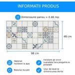 Casa si Gradina - Gradina si terasa - Garduri, panouri si accesorii - Panou decorativ PVC, Maroc, 98x48x0.3 cm - Infinity.ro
