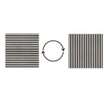 Casa si Gradina - Gradina si terasa - Garduri, panouri si accesorii - Set 4 buc Panou riflat acustic, gri, UnicSpot, 60x60x2.1 cm - Infinity.ro