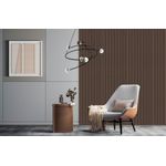 Casa si Gradina - Gradina si terasa - Garduri, panouri si accesorii - Set 4 buc Panou riflat acustic, nuc, UnicSpot, 60x60x2.1 cm - Infinity.ro