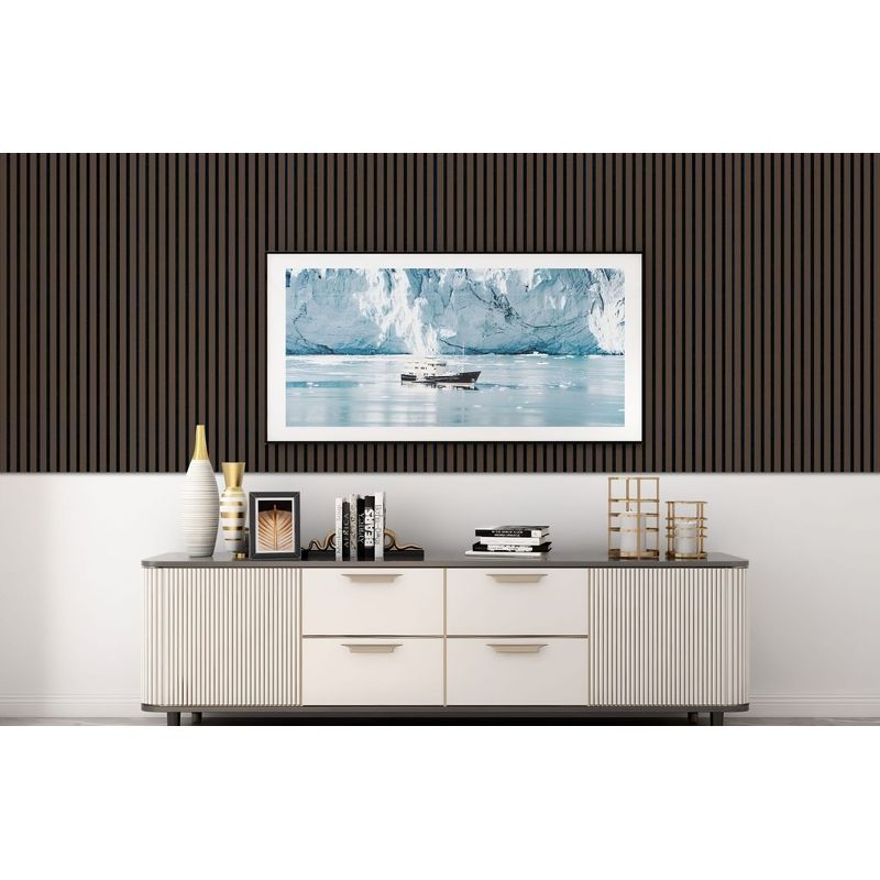 Casa si Gradina - Gradina si terasa - Garduri, panouri si accesorii - Set 4 buc Panou riflat acustic, nuc inchis, UnicSpot, 60x60x2.1 cm - Infinity.ro