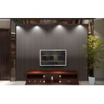 Casa si Gradina - Gradina si terasa - Garduri, panouri si accesorii - Panou riflat acustic, nuc inchis, UnicSpot, 240x60x2.1 cm - Infinity.ro