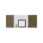 Casa si Gradina - Gradina si terasa - Garduri, panouri si accesorii - Set 4 buc Panou riflat acustic, tec, UnicSpot, 60x60x2.1 cm - Infinity.ro