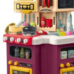 Jucarii, Copii si Bebe - Jucarii si jocuri - Jucarii de rol - Bucatarii copii - Bucatarie Pentru Copii WePro Store, Circuit De Apa Real, Cuptor Si Plita, Sunete Si Lumini, Accesorii Complet,  3 Ani + - Infinity.ro