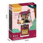 Jucarii, Copii si Bebe - Jucarii si jocuri - Jucarii de rol - Bucatarii copii - Bucatarie Pentru Copii WePro Store, Circuit De Apa Real, Cuptor Si Plita, Sunete, Lumini, 64 Piese, Violet, 3 Ani + - Infinity.ro