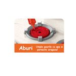 Jucarii, Copii si Bebe - Jucarii si jocuri - Jucarii de rol - Bucatarii copii - Bucatarie pentru Copii, Lumini si Sunete Reale, Apa Curgatoare si Abur, 75 Accesorii de Gatit, Portocalie, 3 Ani+ - Infinity.ro