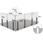 Casa si Gradina - Constructii - Scari si accesorii interioare - Accesorii scari interioare - Suport balustrada, prindere pe perete - Infinity.ro