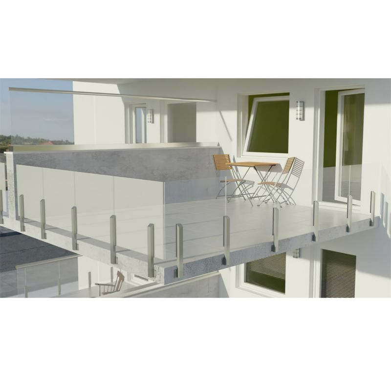 Casa si Gradina - Constructii - Scari si accesorii interioare - Accesorii scari interioare - Suport balustrada, prindere pe perete - Infinity.ro