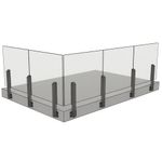 Casa si Gradina - Constructii - Scari si accesorii interioare - Accesorii scari interioare - Suport balustrada, prindere pe perete - Infinity.ro