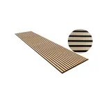 Casa si Gradina - Gradina si terasa - Garduri, panouri si accesorii - Panou riflat acustic, stejar, UnicSpot, 240x60x2.1 cm - Infinity.ro