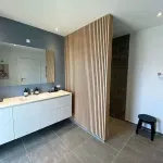 Casa si Gradina - Gradina si terasa - Garduri, panouri si accesorii - Panou riflat acustic, stejar, UnicSpot, 240x60x2.1 cm - Infinity.ro