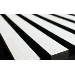Casa si Gradina - Gradina si terasa - Garduri, panouri si accesorii - Panou riflat acustic, alb, UnicSpot, 240x60x2.1 cm - Infinity.ro