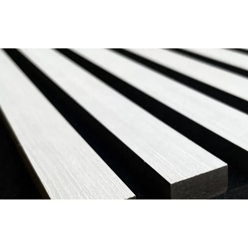 Casa si Gradina - Gradina si terasa - Garduri, panouri si accesorii - Panou riflat acustic, alb, UnicSpot, 240x60x2.1 cm - Infinity.ro