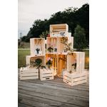 Casa si Gradina - Mobilier - Organizare si depozitare - Cutii depozitare - Ladita lemn 44x31x24 cm, UnicSpot - Infinity.ro