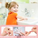 Jucarii, Copii si Bebe - Jucarii si jocuri - Jucarii de rol - Frumusete, bijuterii si accesorii fetite - Trusa de machiaj pentru copii, pudra cu sclipici, non toxic, rubin, Roz, + 3 ani - Infinity.ro