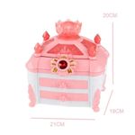 Jucarii, Copii si Bebe - Jucarii si jocuri - Jucarii de rol - Frumusete, bijuterii si accesorii fetite - Trusa de machiaj pentru copii, solubile in apa, non-toxic, Roz - Infinity.ro