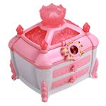 Jucarii, Copii si Bebe - Jucarii si jocuri - Jucarii de rol - Frumusete, bijuterii si accesorii fetite - Trusa de machiaj pentru copii, solubile in apa, non-toxic, Roz - Infinity.ro