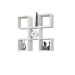 Casa si Gradina - Mobilier - Biblioteci si rafturi - Rafturi - Raft de perete geometric Nora, 67.2x19.5x67.2 cm - Infinity.ro