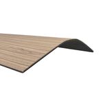 Casa si Gradina - Constructii - Materiale constructii - Placi decorative - Set 4 buc Riflaj acustic flexibil,nuc,240x60x0.8cm - Infinity.ro