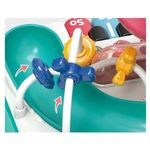 Jucarii, Copii si Bebe - Jucarii si jocuri - Jucarii bebelusi - Jucarii interactive bebelusi - Masa educativa pentru copii multifunctionala WePro Store, tobogan si pian, Sunete si Lumini, ratusca, minge, 3 ani + - Infinity.ro