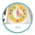 Jucarii, Copii si Bebe - Jucarii si jocuri - Jucarii bebelusi - Jucarii interactive bebelusi - Jucarie Educativa Si Interactiva 7 in 1 Pentru Copii WePro Store, Centru Activitati 5 Laturi, Model Rata, 3 Ani+ - Infinity.ro