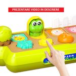 Jucarii, Copii si Bebe - Jucarii si jocuri - Jucarii bebelusi - Jucarii interactive bebelusi - Jucarie Senzoriala pentru Bebelusi, Ferma cu Animale, Butoane cu Joc, Motricitate, Fluier, 18 Luni+ - Infinity.ro