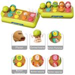 Jucarii, Copii si Bebe - Jucarii si jocuri - Jucarii bebelusi - Jucarii interactive bebelusi - Jucarie Senzoriala pentru Bebelusi, Ferma cu Animale, Butoane cu Joc, Motricitate, Fluier, 18 Luni+ - Infinity.ro