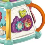 Jucarii, Copii si Bebe - Jucarii si jocuri - Jucarii bebelusi - Jucarii interactive bebelusi - Jucarie Educationala Si Interactiva 7 In 1 Pentru Copii, Centru De Activitati, Sunete si Lumini, Model Soare, 3 Ani + - Infinity.ro