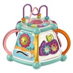 Jucarii, Copii si Bebe - Jucarii si jocuri - Jucarii bebelusi - Jucarii interactive bebelusi - Jucarie Educationala Si Interactiva 7 In 1 Pentru Copii, Centru De Activitati, Sunete si Lumini, Model Soare, 3 Ani + - Infinity.ro