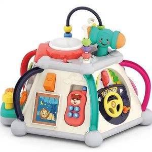 Jucarie Educationala Si Interactiva Pentru Copii, Centru De Activitati Piramida, Sunete Lumini, 15 Activitati, 18 Luni +