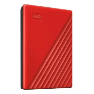 HDD Extern WD My Passport, 2TB, 2.5", Rosu, USB 3.2