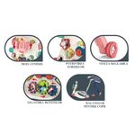 Jucarii, Copii si Bebe - Carucioare si articole de transport - Premergatoare - Premergator si Antemergator Multifunctional 6 in 1, Balansoar, Trotineta, Scuter, Centru Activitati, Roz, 6 Luni+ - Infinity.ro