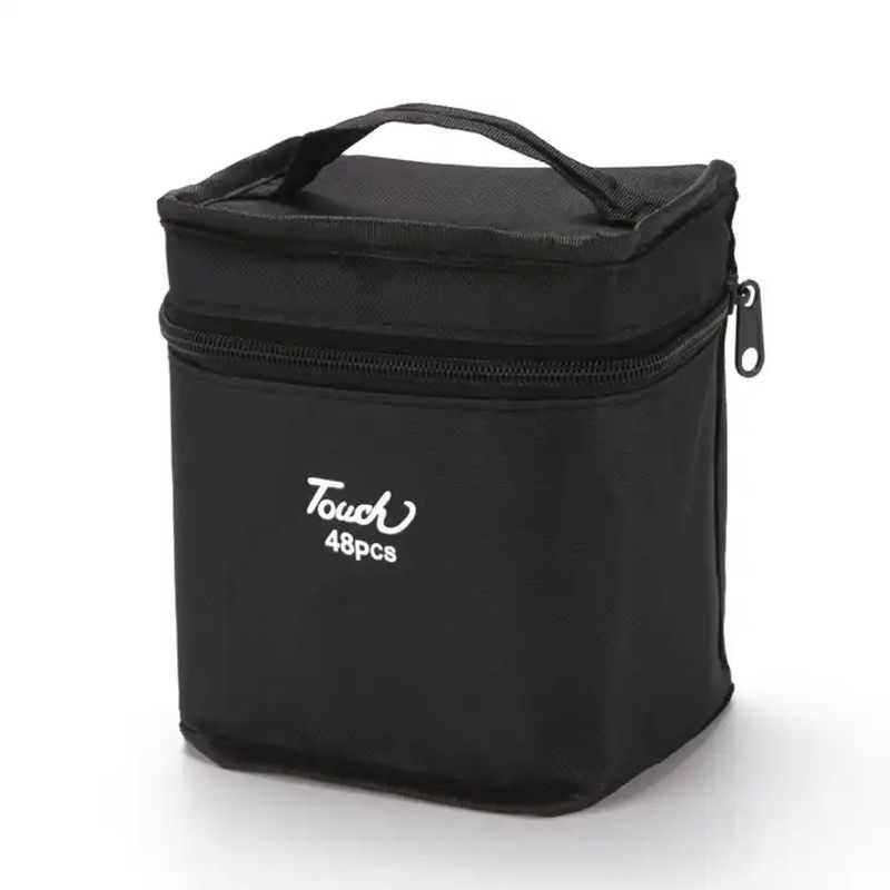 Carti si Birotica - Birotica - Instrumente de scris - Markere si carioci - Set 48 Markere Duble WePro Store, Profesionale, Subtire Si Gros, Cerneala Pe Baza De Alcool, Geanta Depozitare - Infinity.ro