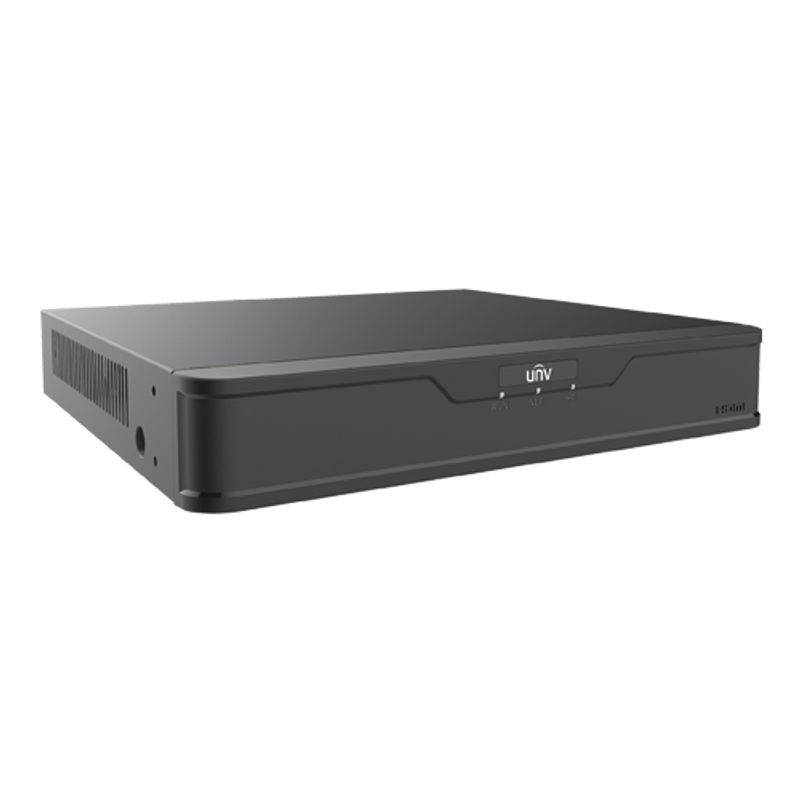 Casa si Gradina - Electrice - Smart Home - Accesorii control acces si supraveghere - XVR Hibrid, 4 canale Analog 8MP + 1 canal IP 8MP, Audio over coaxial, Alarma - UNV XVR301-04U3 - Infinity.ro