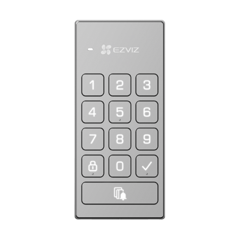 Casa si Gradina - Electrice - Smart Home - Control acces si accesorii - Incuietoare inteligenta cu tastatura multifunctionala, inchidere automata, alerta usa deschisa - EZVIZ CS-DL01/DL01CP - Infinity.ro