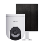 Casa si Gradina - Electrice - Smart Home - Camere de supraveghere - Camera IP Wi-Fi6 PT + panou solar 5W, 4MP, baterie 5.200 mAh, Audio bidirectional, Alarma - EZVIZ CS-HB8c/SP(4MP) - Infinity.ro