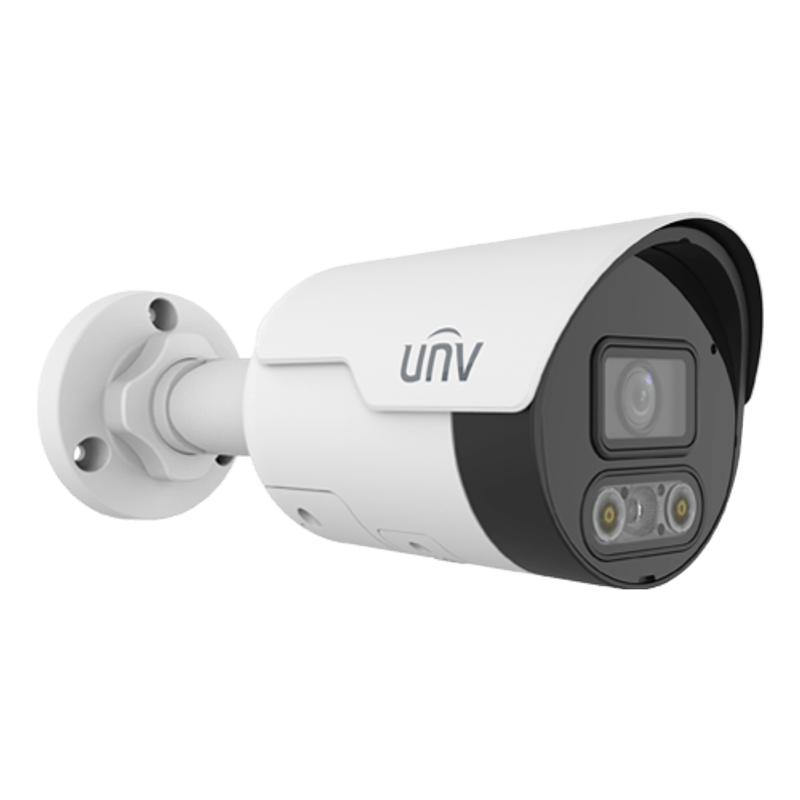 Casa si Gradina - Electrice - Smart Home - Camere de supraveghere - Camera IP 2 MP, ColorHunter, lentila 2.8 mm, IR 30M, WL 30M, Audio - UNV IPC2122LE-ADF28KMC-DL - Infinity.ro