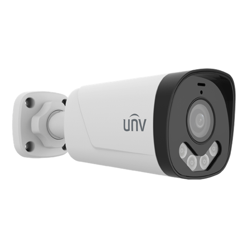 Casa si Gradina - Electrice - Smart Home - Camere de supraveghere - Camera analog, 5MP, ColorHunter, lentila 4.0mm, IR 40m, WL 40m, Mic - UNV UAC-B145-AF40LM-DL - Infinity.ro