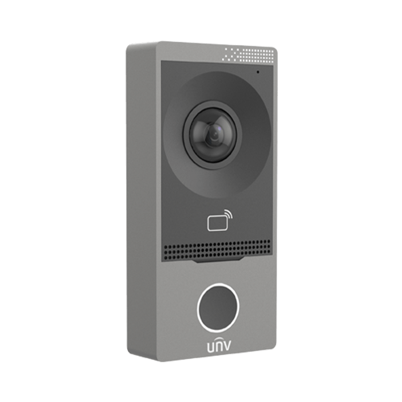 Casa si Gradina - Electrice - Smart Home - Control acces si accesorii - Post exterior videointerfon TCP/IP, IR, Wi-Fi - UNV OEU-201B-HMK-W - Infinity.ro