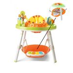 Jucarii, Copii si Bebe - Jucarii si jocuri - Jucarii de exterior - Balansoare copii - Saritor pentru copii cu centru de activitati si pian, 3 in 1, Baby jumper, Model leu, 6 luni + - Infinity.ro