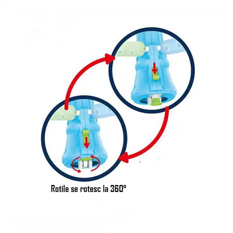 Jucarii, Copii si Bebe - Jucarii si jocuri - Jucarii de exterior - Balansoare copii - Centru de activitati pentru copii si premergator, Sunete, Lumini, Accesorii atractive, Model Iepuras, 6 luni + - Infinity.ro