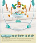 Jucarii, Copii si Bebe - Jucarii si jocuri - Jucarii de exterior - Balansoare copii - Saritor pentru copii cu Centru de Activitati, Baby Jumper, Lumini si Accesorii atractive, 6 luni+, Albastru - Infinity.ro