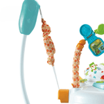 Jucarii, Copii si Bebe - Jucarii si jocuri - Jucarii de exterior - Balansoare copii - Saritor pentru copii cu Centru de Activitati, Baby Jumper, Lumini si Accesorii atractive, 6 luni+, Albastru - Infinity.ro