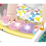 Jucarii, Copii si Bebe - Jucarii si jocuri - Jucarii de exterior - Balansoare copii - Saritor pentru copii cu Centru de Activitati, Baby Jumper, Sunete, Lumini si Accesorii interactive, Alb - Infinity.ro