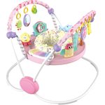 Jucarii, Copii si Bebe - Jucarii si jocuri - Jucarii de exterior - Balansoare copii - Saritor pentru copii cu Centru de Activitati, Sunete, Lumini si Accesorii interactive, 6 luni+, Roz - Infinity.ro