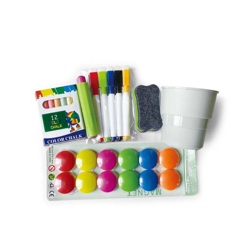 Jucarii, Copii si Bebe - Jucarii si jocuri - Jucarii & jocuri educative - Jocuri si jucarii educative - Tabla 3 in 1 cu Doua Fete, Compartiment Depozitare Carti, Magnetica si pentru Creta, Reglabila, Usor de Curatat, 3 Ani+ - Infinity.ro